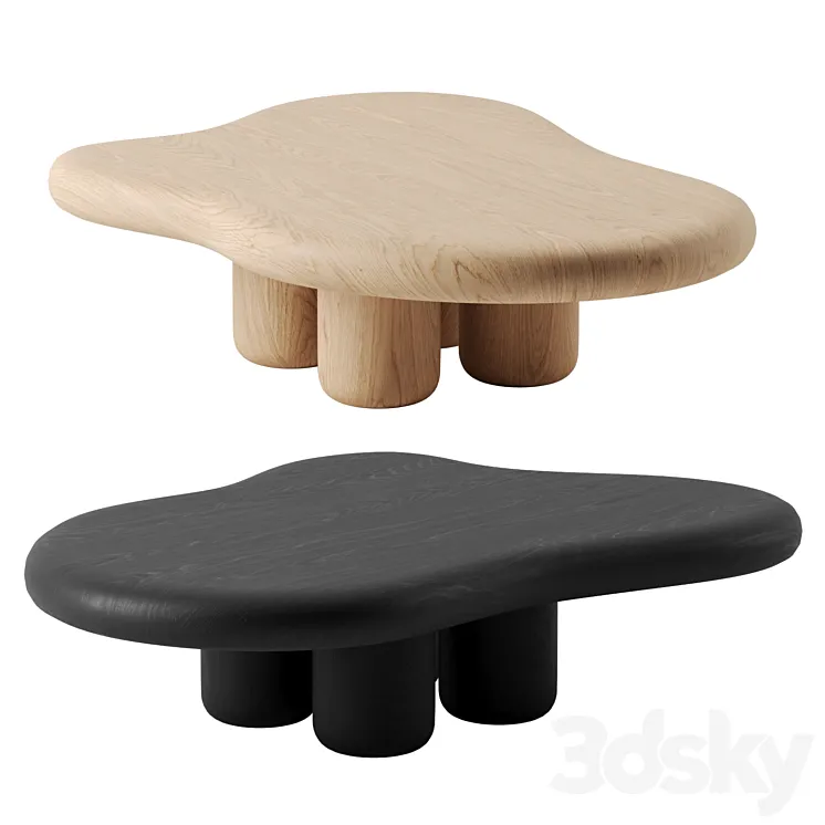KLAKSA Coffee table by NUMO 3D Model Free