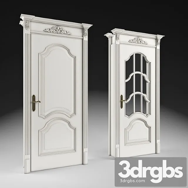 Klassichieskaia Door 16 3D Model Free