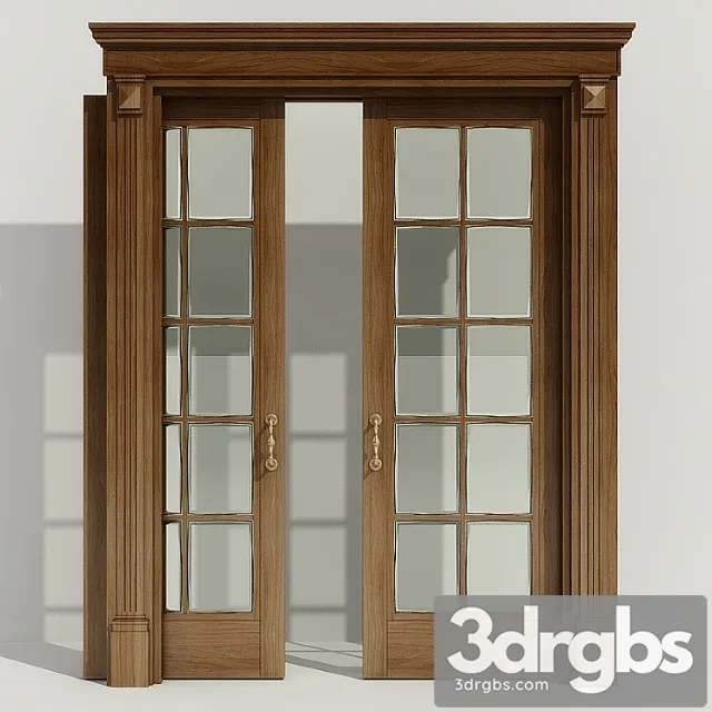 Klassichieskaia Door 27 3D Model Free
