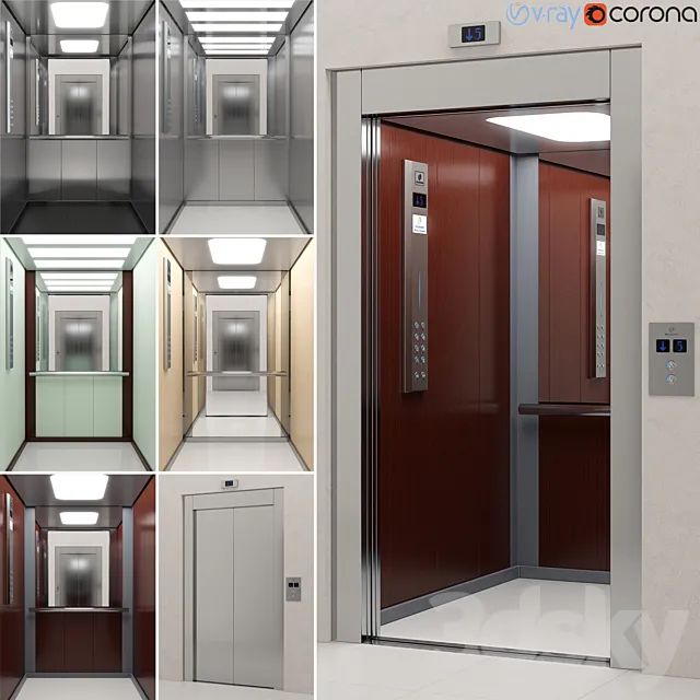 Kleemann Modern Life Elevator 3D Model