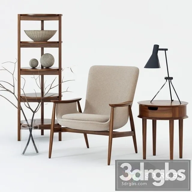 Klemens Chair 3D Model Free
