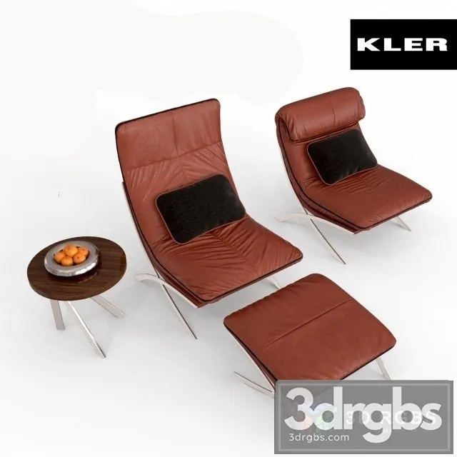 Kler Habanera Armchair 3D Model Free