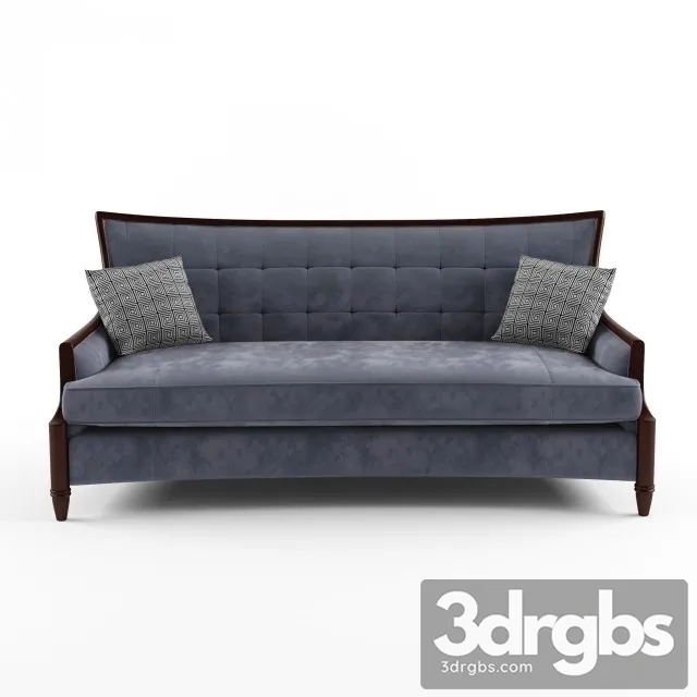 Klimt Neoclassic Sofa 3D Model Free