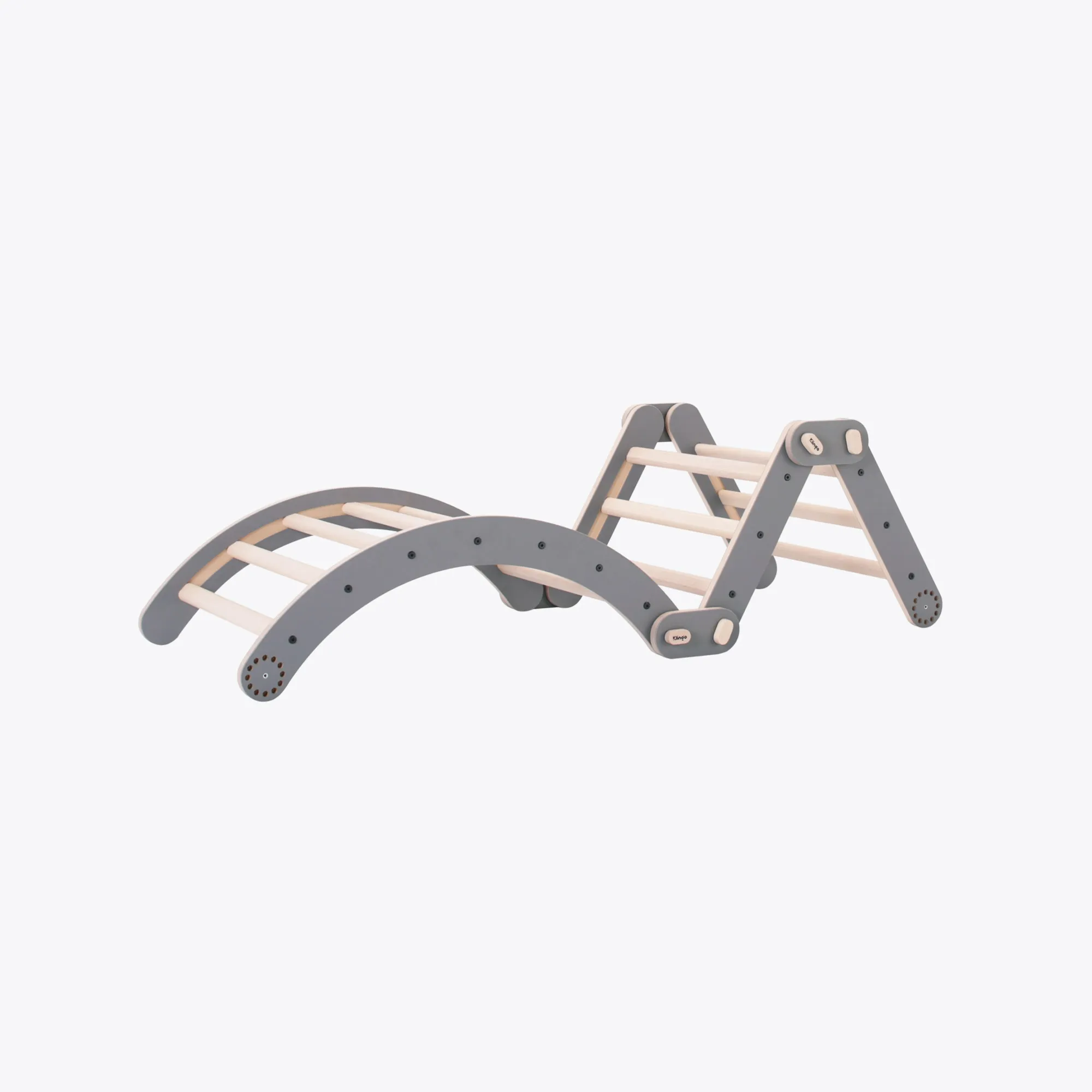 Klingo kids - Klingo climbing triangle mini archi ash 9 3D Model