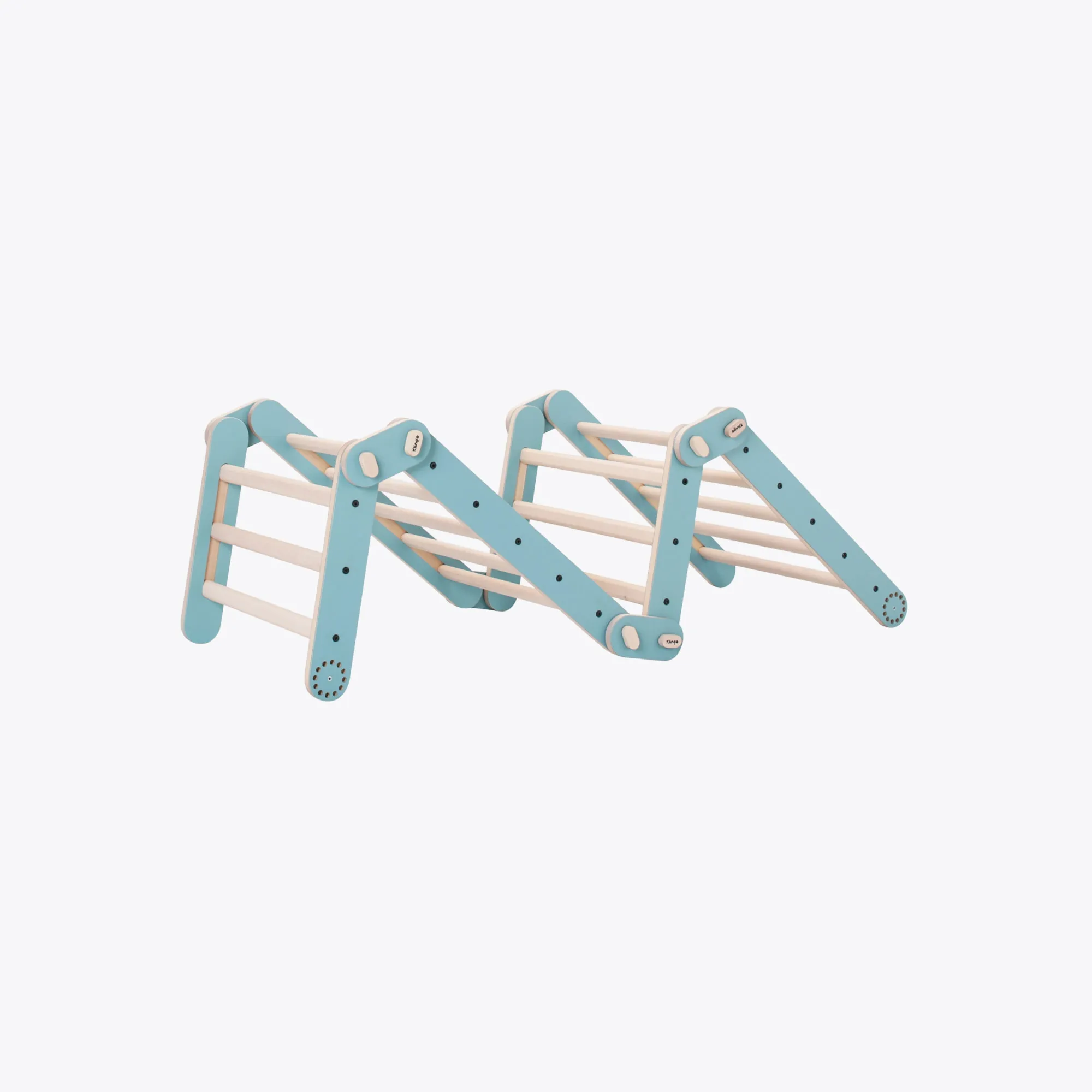 Klingo kids - Klingo climbing triangle mini bigi aquavert 10 3D Model