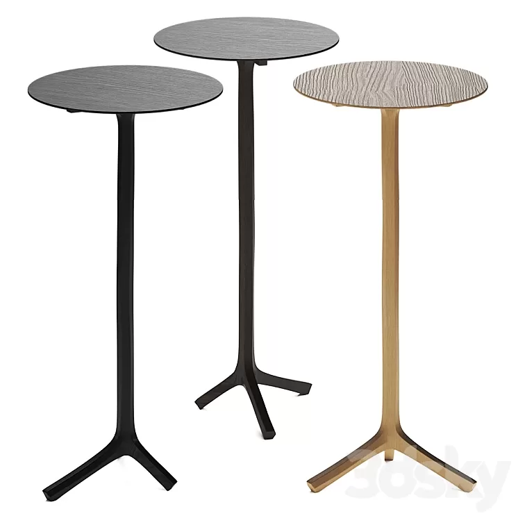 Klink Piet Boon Table 3D Model Free