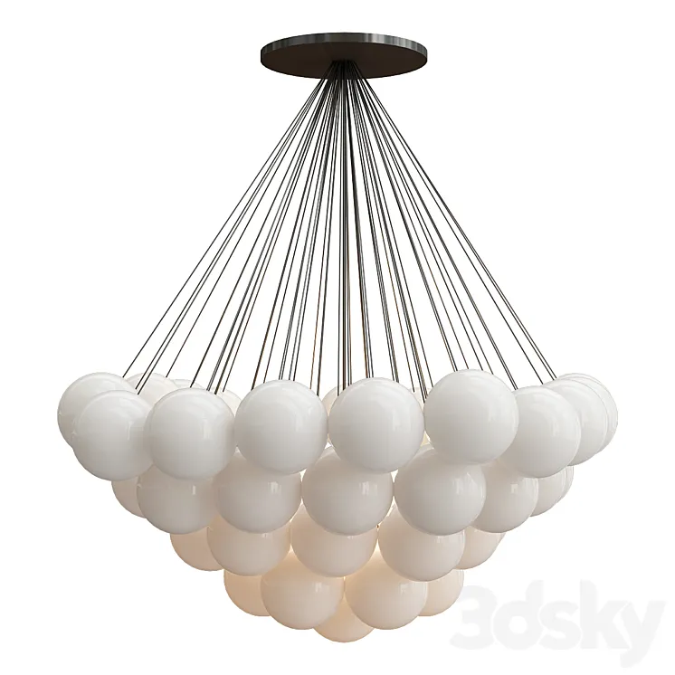 Klou Chandelier 3D Model Free