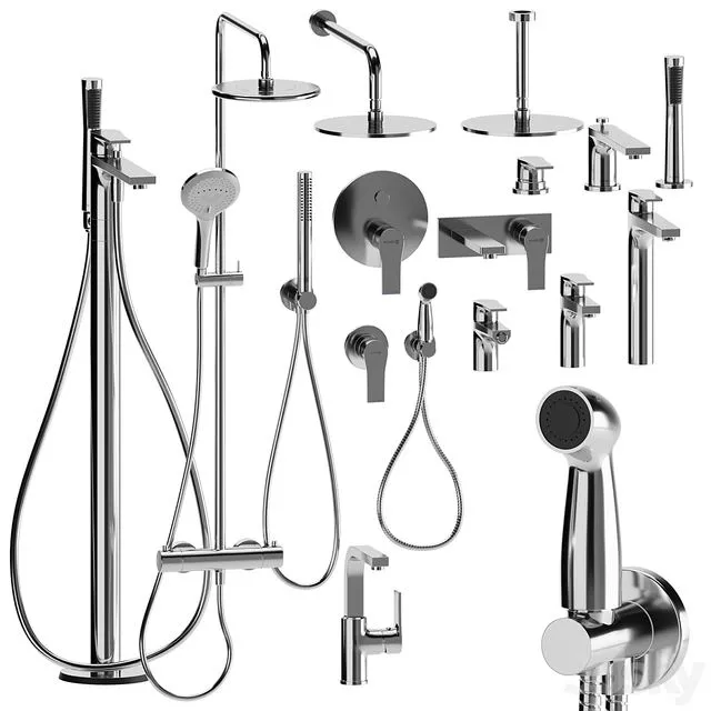 Kludi Zenta SL set 3D Model