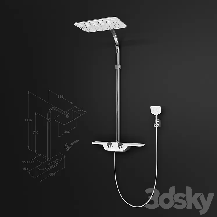 Kludi_Cockpit_Discovery 3D Model