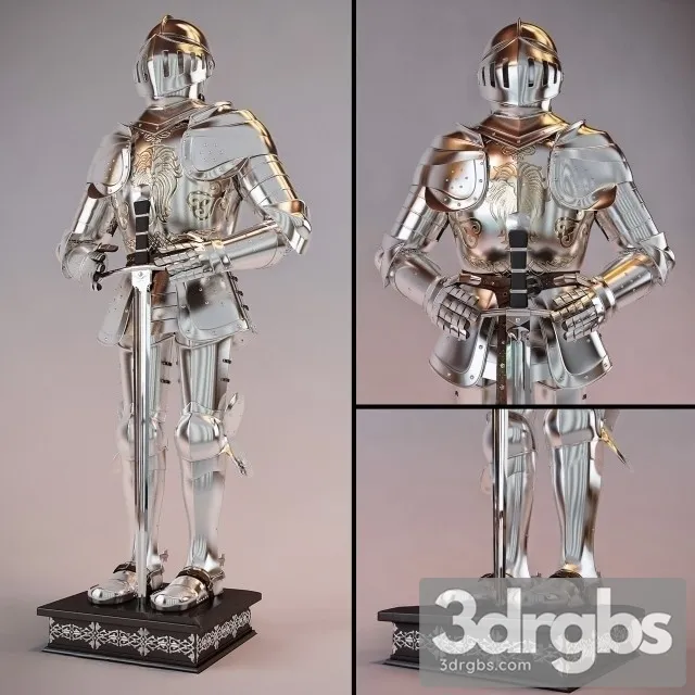 Knight Armor 3D Model Download