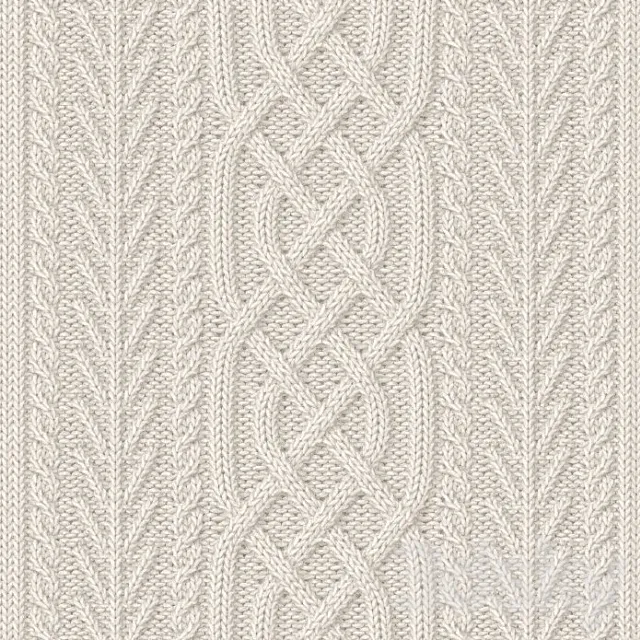 Knitted texture 3DModel