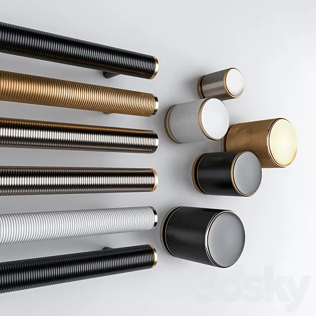 Knob House N8 Pen Set 3D Model