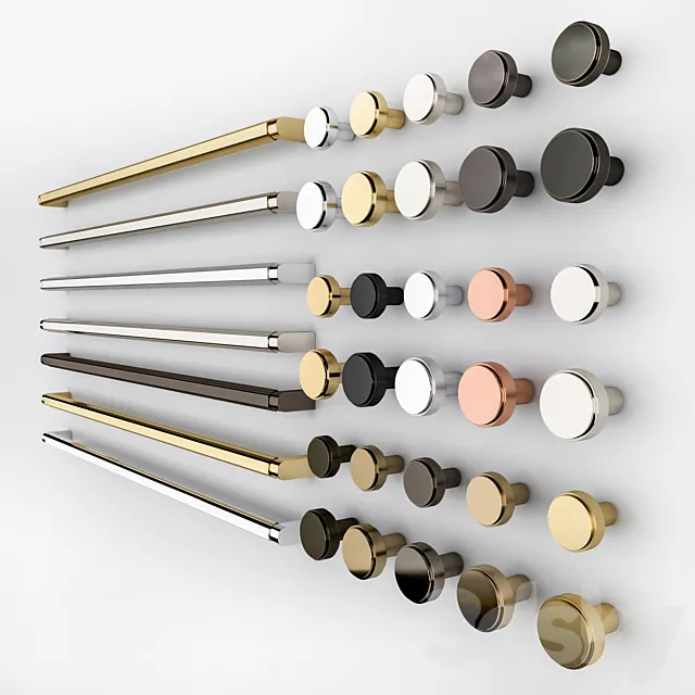 Knob House R3 Pen Set 3DModel