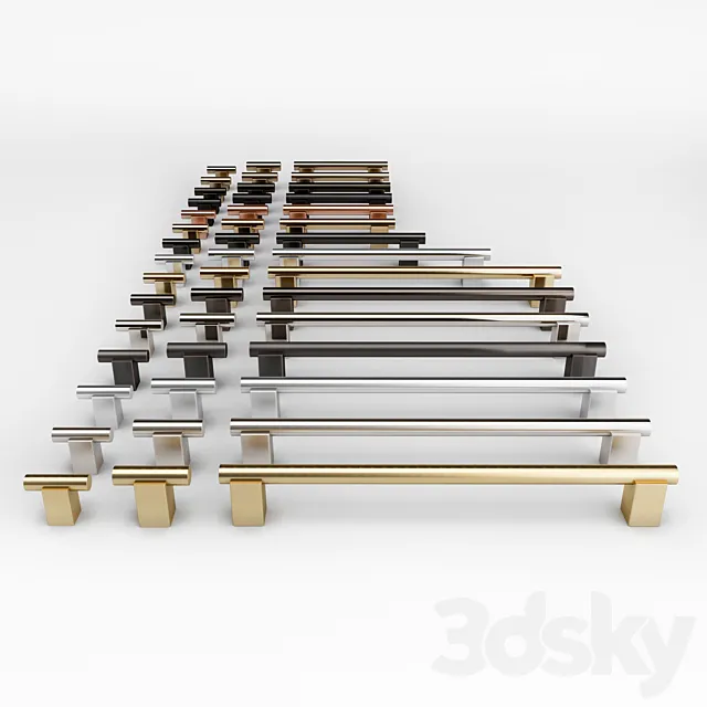 Knob House R8 Pen Set 3DModel