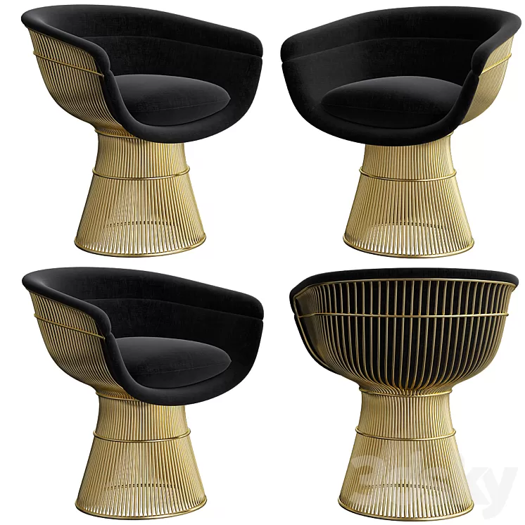 Knoll chair 3D Model