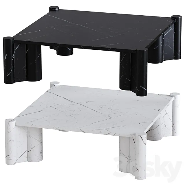 Knoll jumbo table 3D Model
