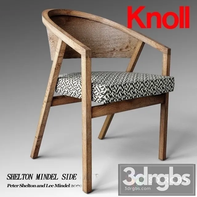 Knoll Shelton Midel Side Chair 3D Model Free