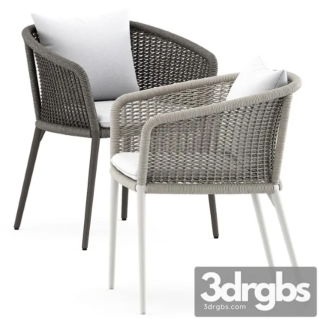 Knot armchair knot by janus 2 3D Model Free