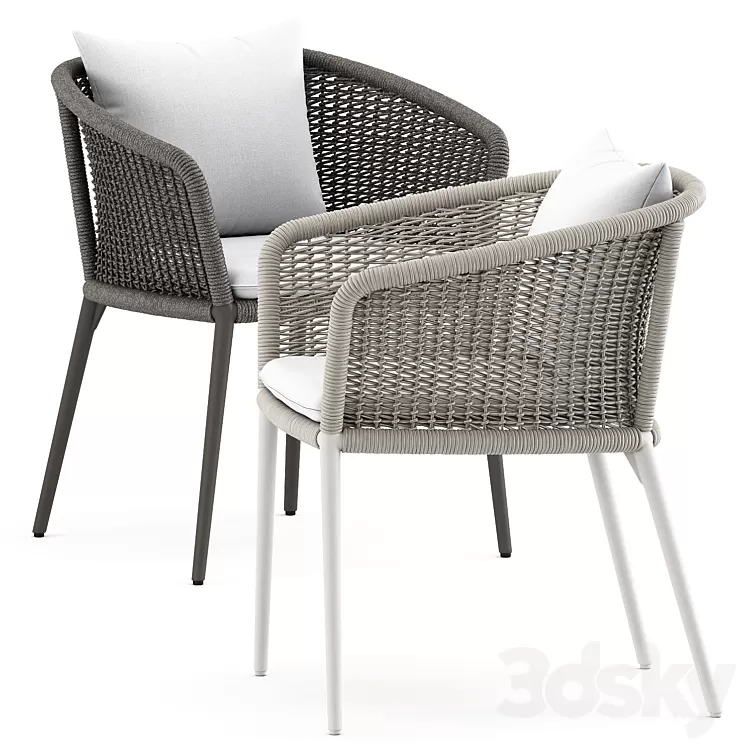 KNOT ARMCHAIR Knot by JANUS 3D Model