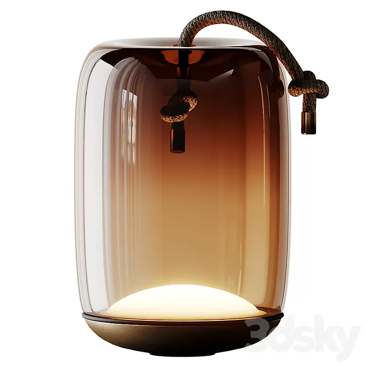 KNOT BATTERY table lamp from BROKIS 3D Model