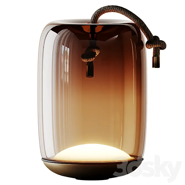 KNOT BATTERY table lamp from BROKIS 3DModel