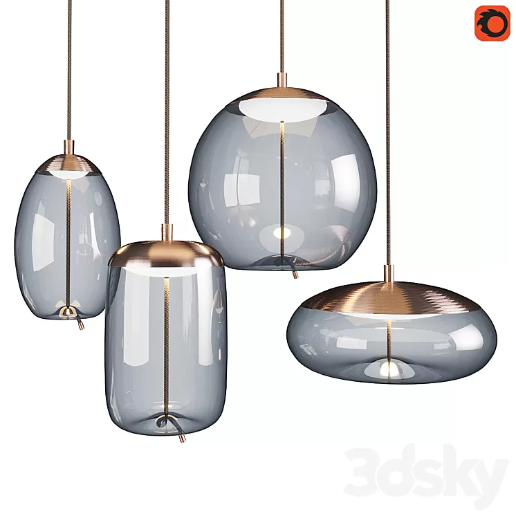 Knot Brokis Pendant Light Kit 3D Model