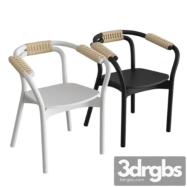 Knot chair 2 3D Model Free
