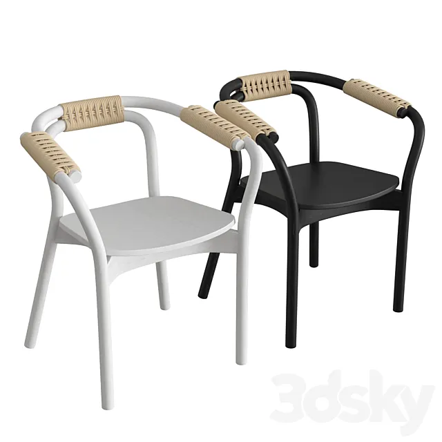Knot chair 3D Model