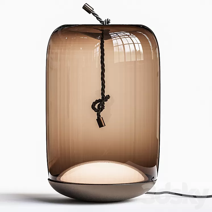 Knot LED Table Lamp 3D Model Free