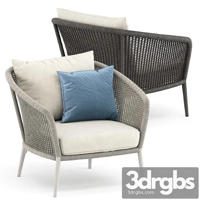 Knot lounge chair by janus et cie