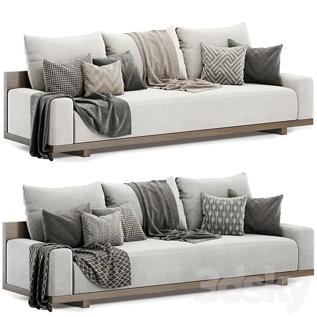 kobe sofa by coco republic 3DModel