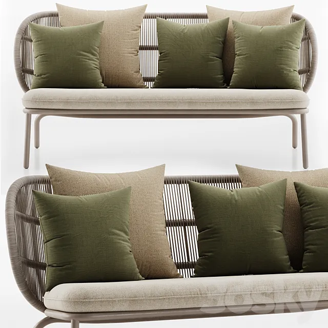 Kodo Lounge Sofa 3D Model
