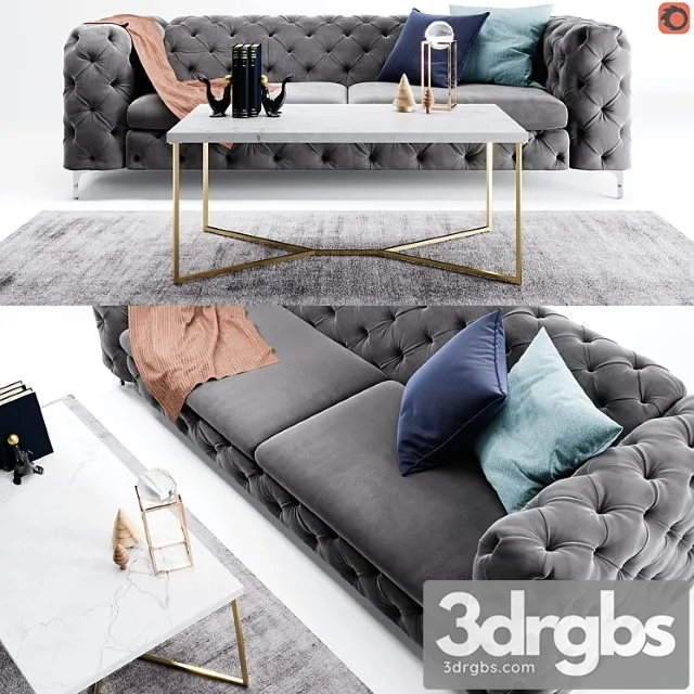 Kogut chesterfield sofa 2 Free Download
