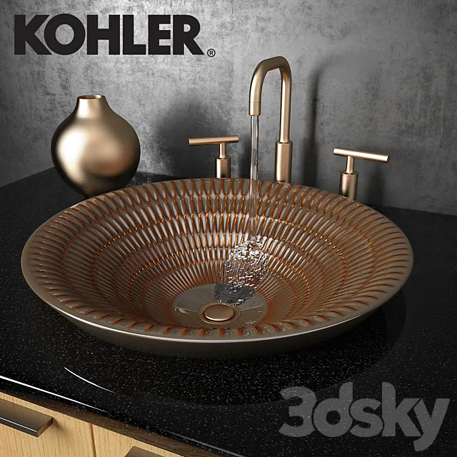 KOHLER Derring + Jute + Purist 3D Model