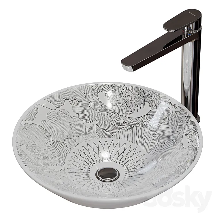 Kohler Empress Bouquet 41 3D Model Free