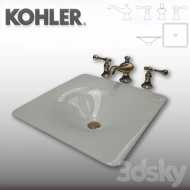 kohler Iron + Revival 3D Model