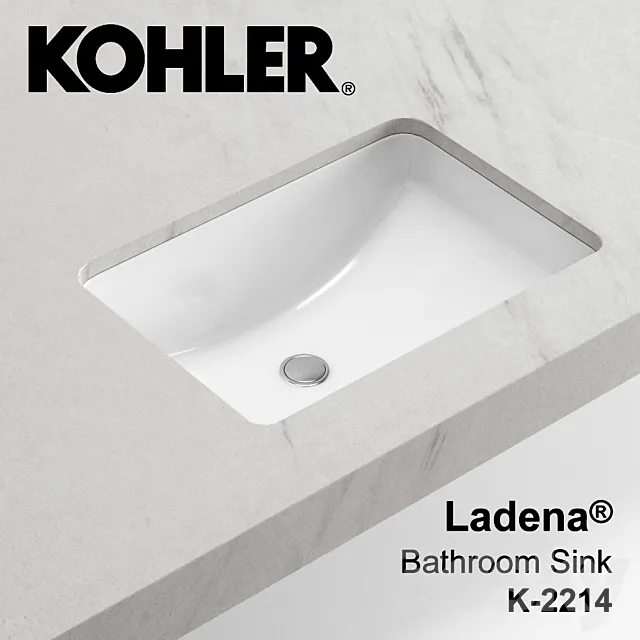 KOHLER Ladena Sink 3D Model