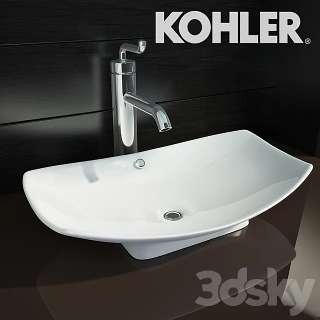 Kohler Leaf + Kohler Purist 3D Model