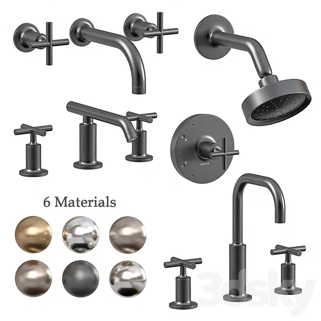 Kohler purist set 3DModel