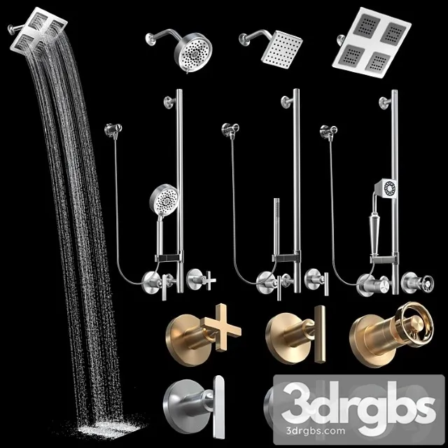 Kohler Shower Set 3D Model Free