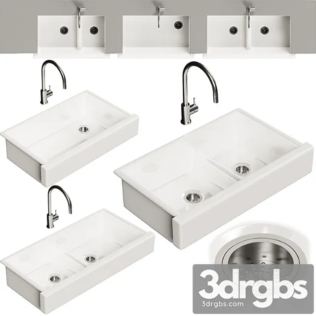 Kohler - whitehaven sink set with faucet