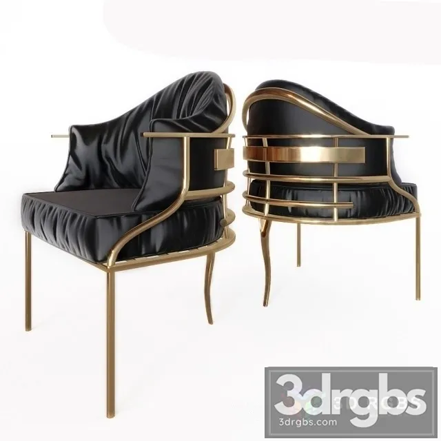 Koket Asia Chair 3D Model Free