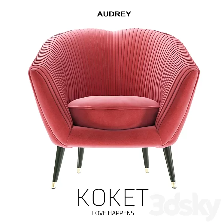 Koket Audrey | CHAIR 3D Model