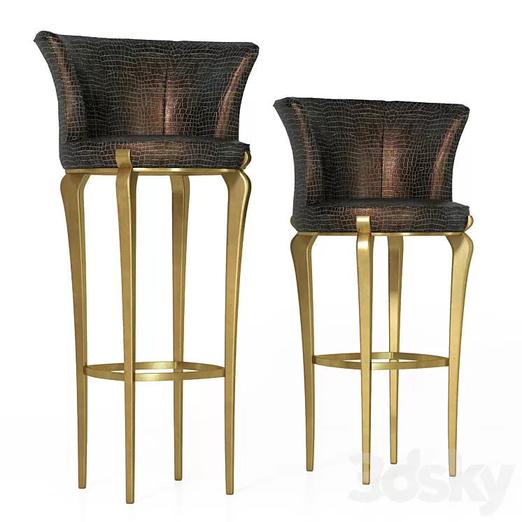 Koket DELICIOSA | BAR STOOL 3D Model