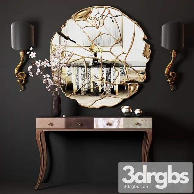 Koket untamed console set 2 3D Model Free