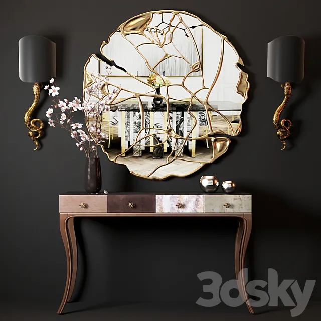 koket untamed console set 3DModel