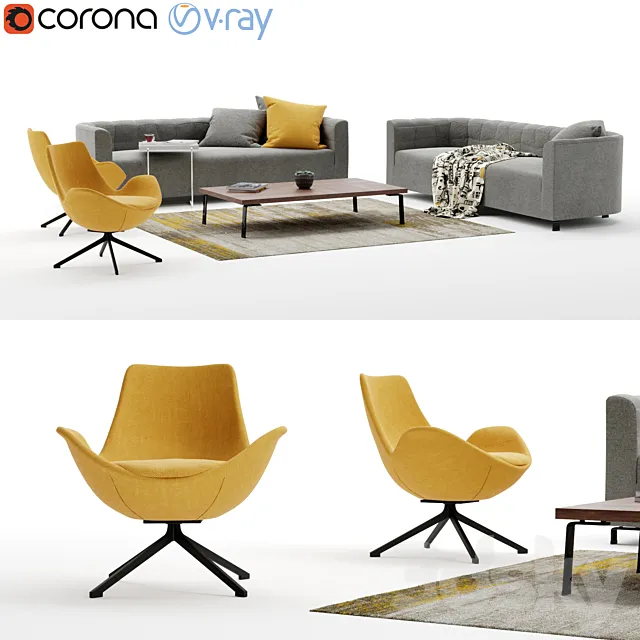 Koleksiyon Alexander halia 3D Model