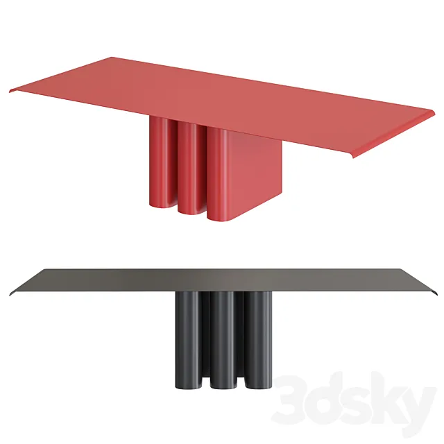 Kolkhoze Giorgio II - dining table 3D Model