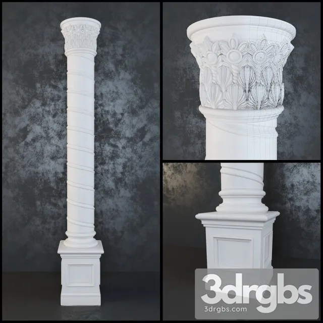 Kolonna 3D Model Free