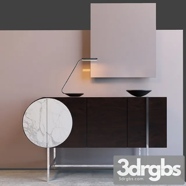 Komod Baxter 3D Model Free